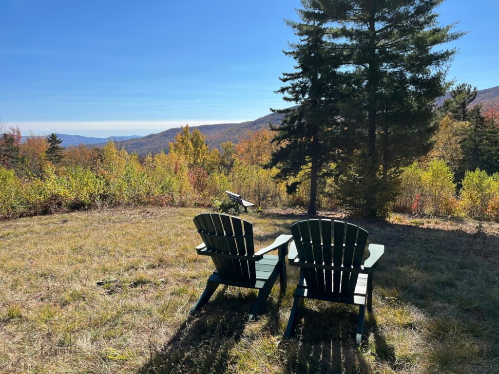 Sunny day in Stowe, VT