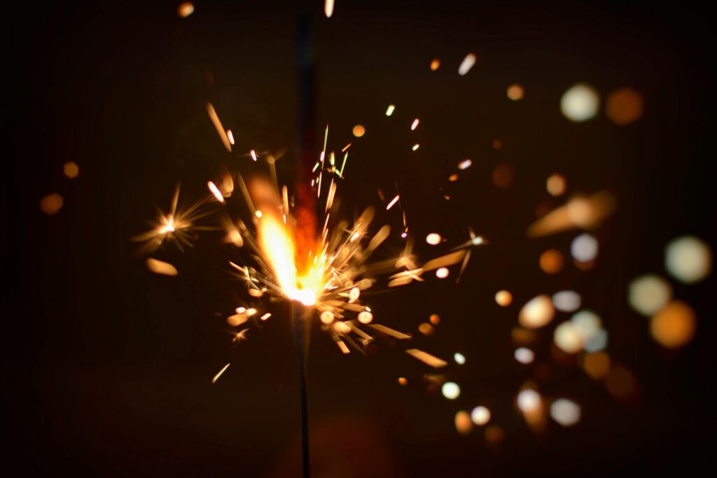 A sparkler for July 4th